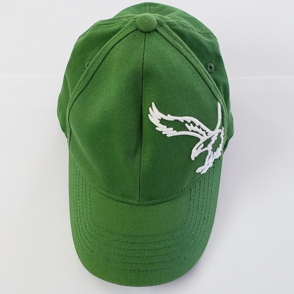 American Eagle Outfitters Accessories - American Eagle Outfitters AE White Embroidered Eagle Green Ball Cap Hat AE